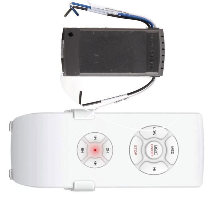 Kit de télécommande pour ventilateur - Vvikizy - Boutons de commande individuels - 3 vitesses - Vvikizy