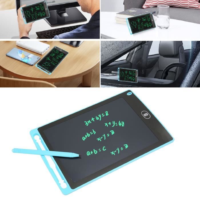 Tablette d'écriture électronique Portable pour enfants, écran LCD de 8.5  pouces, tableau d'écriture +