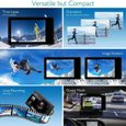 CAMERA SPORT 4K Étanche Vision 3 WiFi Kits d'Accessoires,Caméra pour Plongée Surf Voyage Voiture-1