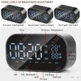 Réveil TD® 1800 mAh Luminosité réglable Peut être utilisé comme haut-parleur Bluetooth-1