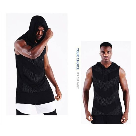 Lot De 3 Débardeurs Sans Manches Pour Homme - Tissu Respirant Séchant Vite, Coupe Basse Pour Le Sport Et La Musculation