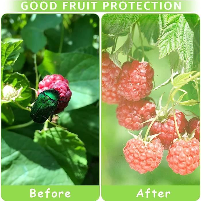 Lot De 100 Pièces Sac Protection Fruits Sachet Protection Raisin Jardin Plant Fruits Protection Sac Jardin Proteger Sacs Pour Proteger Contre 96565866