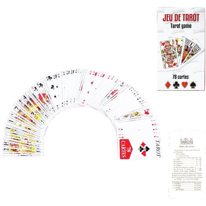 Jeu de Tarot 78 cartes - Cdiscount Jeux - Jouets