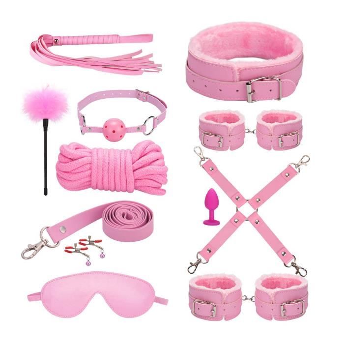 11 Packs Coude de contrainte de sexe Bondage Couples Sex Toys sous  