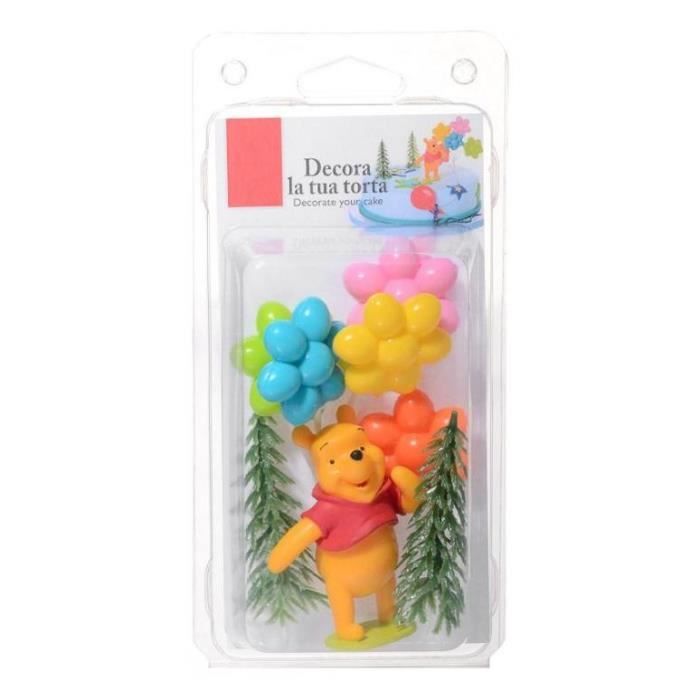 Kit PVC Décor Winnie L'Ourson - Gateau Anniversaire Decoration