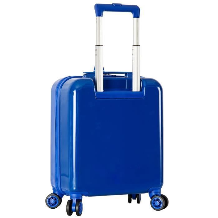Bluey Valise Cabine Enfant 49 Cm 30 Litres - Valise Rigide 4 Roues Bleue Officielle