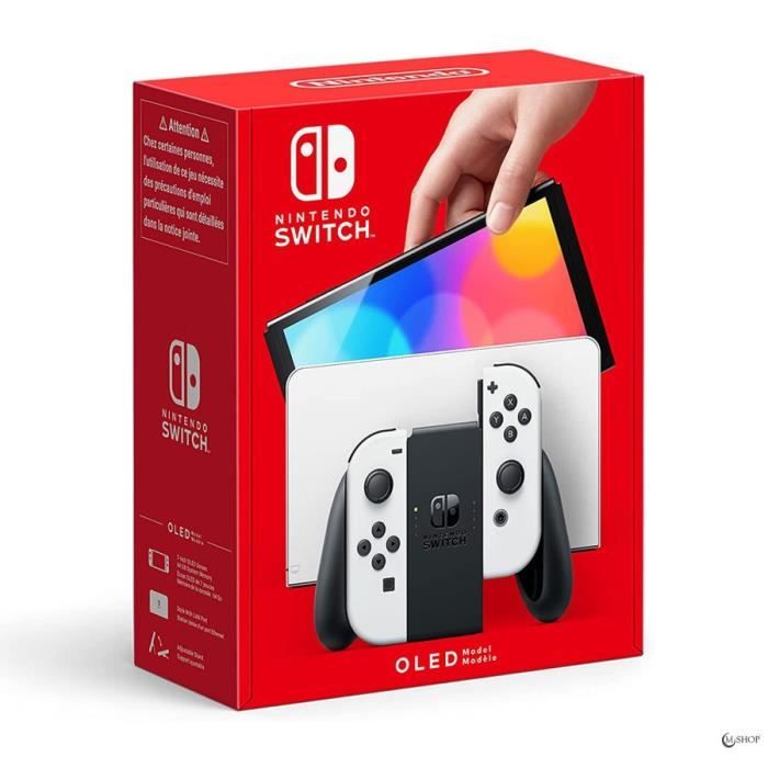 Nintendo Switch OLEDセット Console de jeu - Nintendo - Switch OLED - Écran OLED 7 pouces - 64