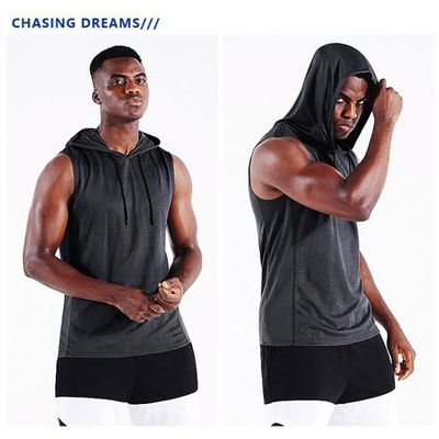 Sweats à capuche pour hommes débardeurs à capuche Muscle musculation Gym entraîn