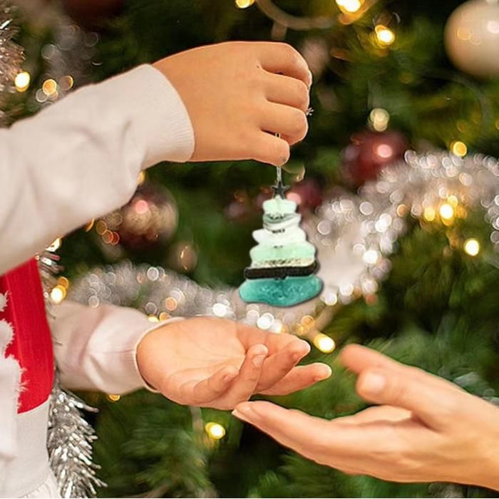 Calendrier De L'Avent Sapin De Noël En Verre De Mer - 24 Boîtes