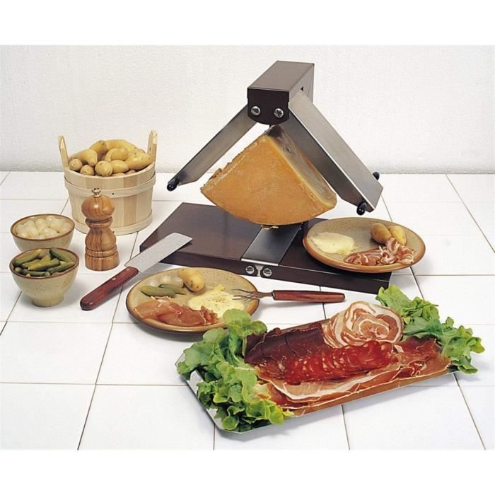 Orange Vintage Appareil Raclette Tefal 1/4 De Meule