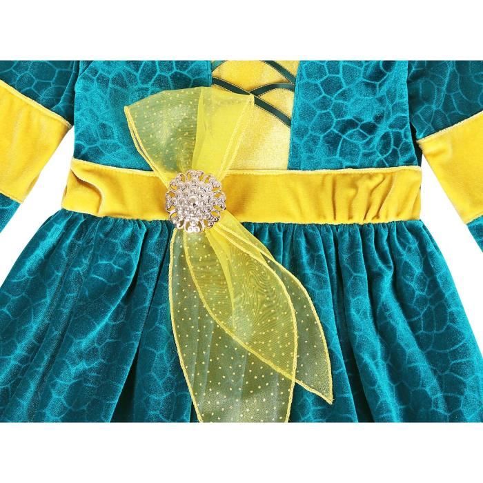 Déguisement robe Merida DISNEY STORE Rebelle costume 4 ans - Disney