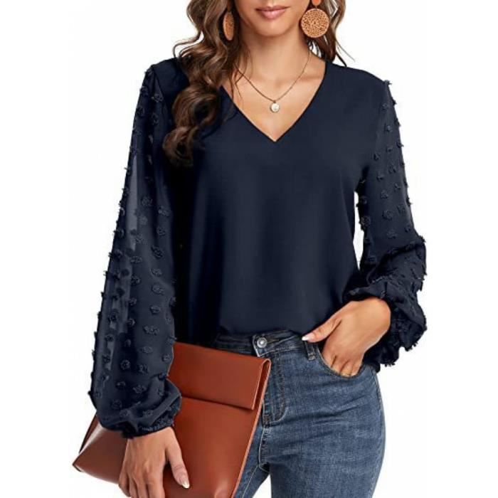 Blouse sales mousseline femme