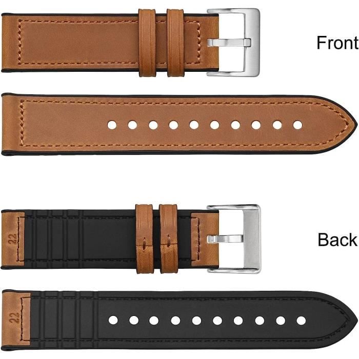 Bracelet montre hotsell 20mm silicone