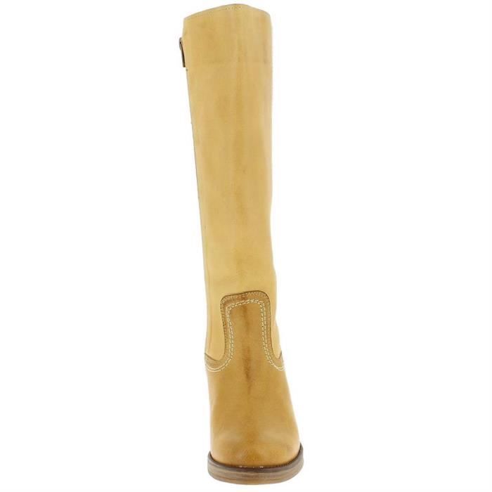 Bottes Femme MTNG Originals 93122 Cuir Naturel Hautes Marque