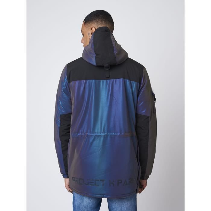 PROJECT X PARIS Manteau avec empi cement bi mati re poches