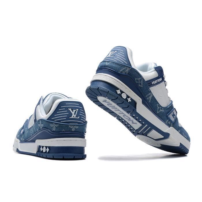 Basket louis clearance vuitton femme bleu