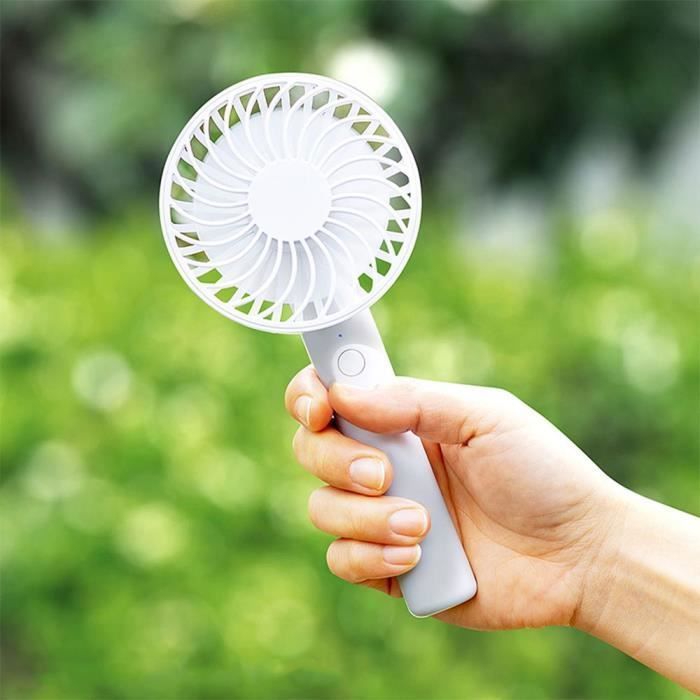 Mini Ventilateur Portable TENRIO – Rechargeable Main – Neuf