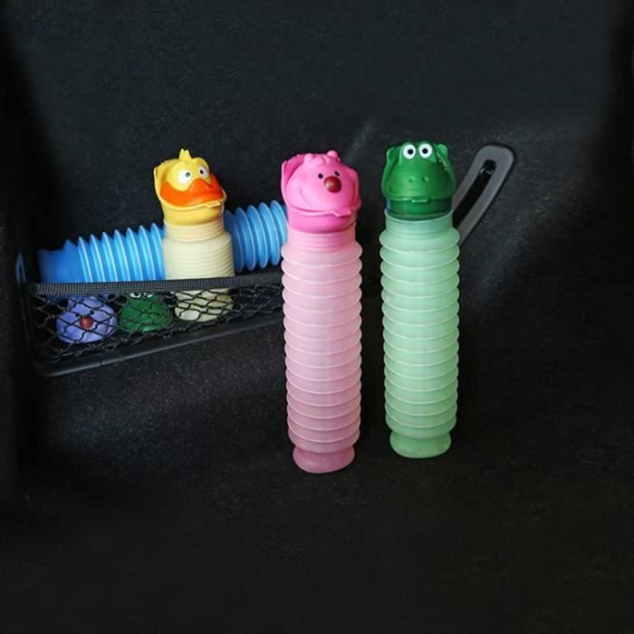7 Pcs Pot Urinoir Enfants Pour Toilette Voiture Filles Ru00e9tractable Rose