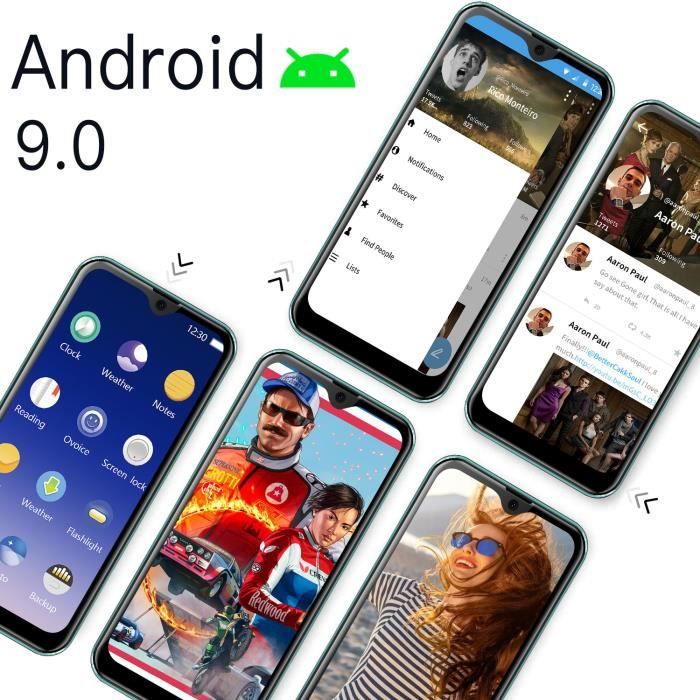 PAS CHER 2020 Smartphone Android 9.0 Téléphone Portable Débloqué Dual SIM  Mobile EUR 52,98 - PicClick FR