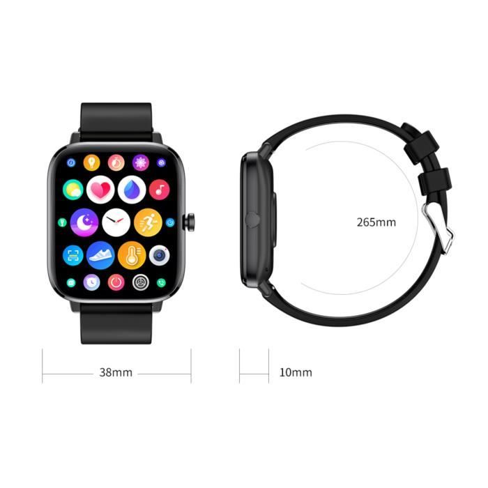 XWATCH Pro Elite E4 - Montre connectée, Appels, SMS, Assistant