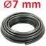 1 METRE DE FIL A BOUGIE DIAMETRE 5MM MOTO MOBYLETTE SOLEX PEUGEOT 103 MBK 51 VESPA PIAGGIO NOIR CABLE AME CUIVRE GAINE PVC ALLUMAGE MOTEUR SCOOTER VINTAGE UNIVERSEL