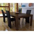 Table et chaise de cuisine