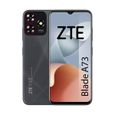 Smartphone ZTE Blade A73 en noir sidéral avec écran HD+ 90 Hz de 6,6", 720 x 1612 pixels, 4 Go de RAM + 128 Go et processeur-0