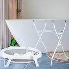 Tubiaz Baignoire pour bébé - baignoire pour bébé pliable avec et oreiller de bain - baignoire avec support BAIGNOIRE