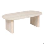 Table Basse ANAYA Beige - Effet Travertin - 120x60x40cm - Atmosphera Créateur d'intérieur