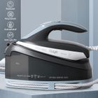 KOTEZU Centrale Vapeur 7 Bar, Température constante, 3000W, Débit Vapeur 130g-min, Réservoir d'Eau 1.5L, Semelle antiadhésive, Gris Clair