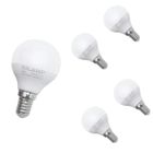 Ampoule LED E14 8W 220V G45 300° (Pack de 5) - Blanc Neutre 4000K - 5500K - SILAMP