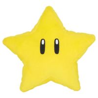 Peluche Super Mario - Super Star 18 cm