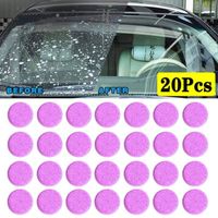 Nettoyant vitres,Nettoyant effervescent pour pare-brise de voiture,tablettes solides,lave-glace concentré pour véhicule[C372931397]