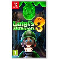 Luigi's Mansion 3 Jeu Switch + 3 Stickers Mario Offert