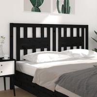Tête de lit en bois massif de pin noir - QQMORA - LEX - Contemporain - Design