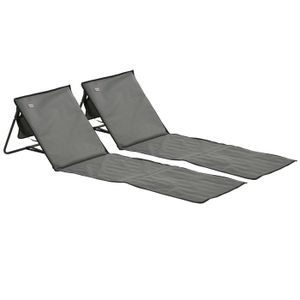 Chaise de Plage Pliable - Chaise Longue - Lounge - Vert