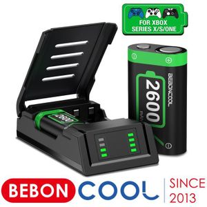 BATTERIE DE CONSOLE Pack de batteries rechargeables 2x2600 mAh pour Xb