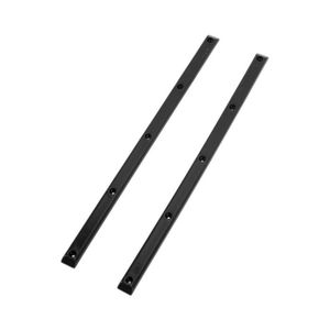 SKATEBOARD - LONGBOARD Akozon Rails de longboard Ribs Bones Rib Bones Rails Résistant à l'usure Durable Stable Flexible Apparence Brillante Longboard
