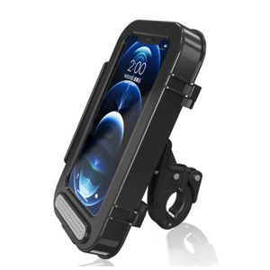 Support Téléphone Moto étanche Rotation à 360 AntiVibrations Support Téléphone  Vélo avec Écran Tactile Sensible Porte Smartph 44 - Cdiscount Téléphonie