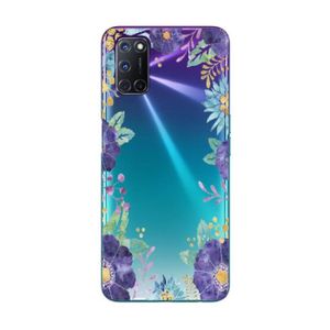 Coque iPhone 7 et iPhone 8 Liberty Pattern Vintage Flowers Fleurs Tropical Exotique 43