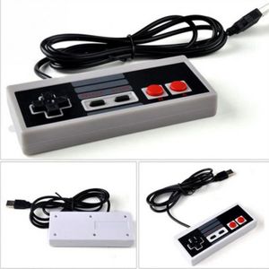 MANETTE JEUX VIDÉO contrôleur 8 Bit plastique portable + port USB console manette de jeu vidéo pour NES pour Nintendo pour Windows pour MAC