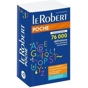 DICTIONNAIRES Livre - dictionnaire Le Robert poche