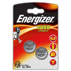 PILES Energizer pack de 2 Piles Lithium CR 2450 FSB2