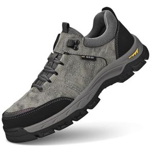 CHAUSSURES DE RANDONNÉE hommes chaussures de randonnée Imperméable Résistant à l'usure Confort Respirant-gris