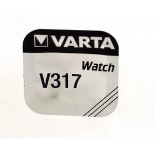 PILES Varta v317 sR516SW v pour montre oxyde d'argent 317 pile bouton
