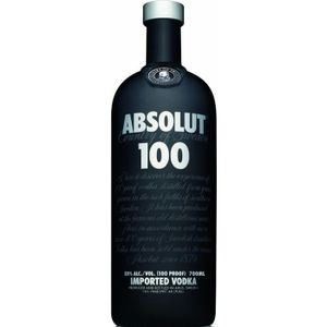 VODKA Absolut 100 - Vodka - 50,0% Vol. - 70 cl