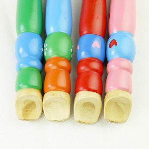 FLÛTE À BEC Zerodis Flûte à bec en bois colorée pour enfants, 