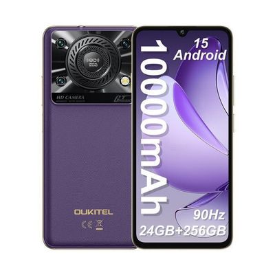 OUKITEL C60 Pro - Téléphone portable 10000mAh Grand Batterie