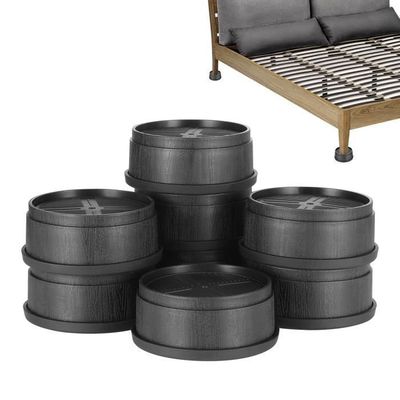 BestYiJo 8 Pièces Pieds De Lit,Rehausseurs De Eubles,Pieds De Euble