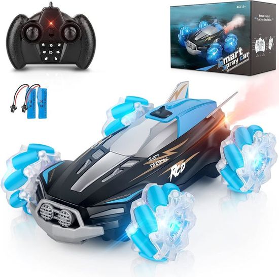 Voiture Télécommandée Spider - Robot 2 en 1 - Pour Les Petits Voiture Télécommandée Spider - Robot 2 en 1 - Pour Les Petits